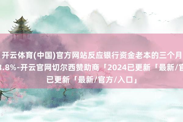 开云体育(中国)官方网站反应银行资金老本的三个月拆息保管3.8%-开云官网切尔西赞助商「2024已更新「最新/官方/入口」
