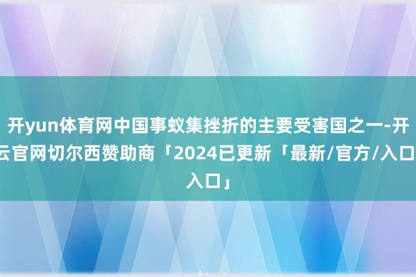 开yun体育网中国事蚁集挫折的主要受害国之一-开云官网切尔西赞助商「2024已更新「最新/官方/入口」